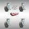 Service Caster 6 Inch SS Thermoplastic Rubber Caster Set with Roller Bearings&Brake/Swivel Lock SCC-SS30S620-TPRRD-TLB-BSL-4 - alternate 5